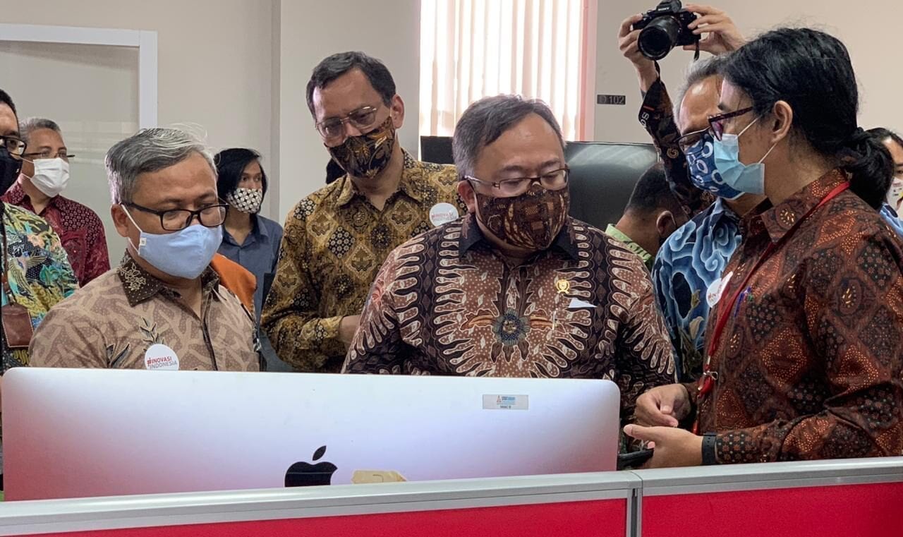 Kunjungan Menteri Ristek/BRIN di Telkom University